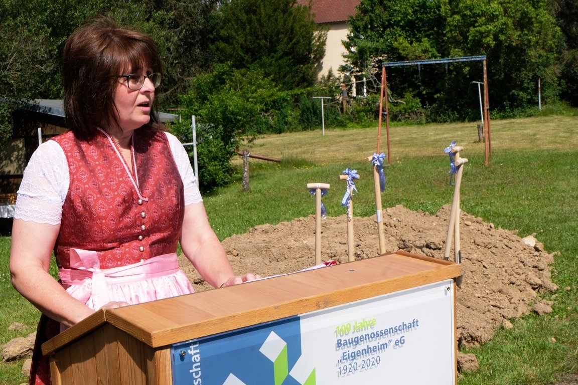 Baugenossenschaft Floß Spatenstich