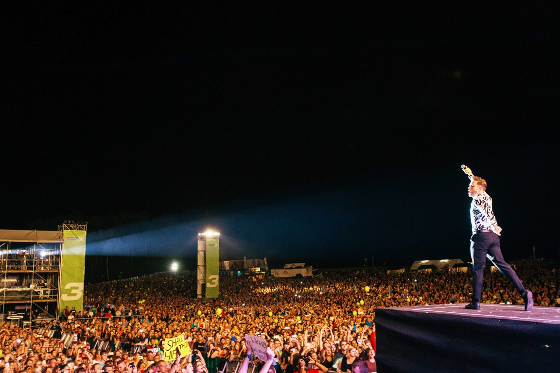 BAYERN 3 Dorffest 2015 in Tiefenlesau in Oberfranken.