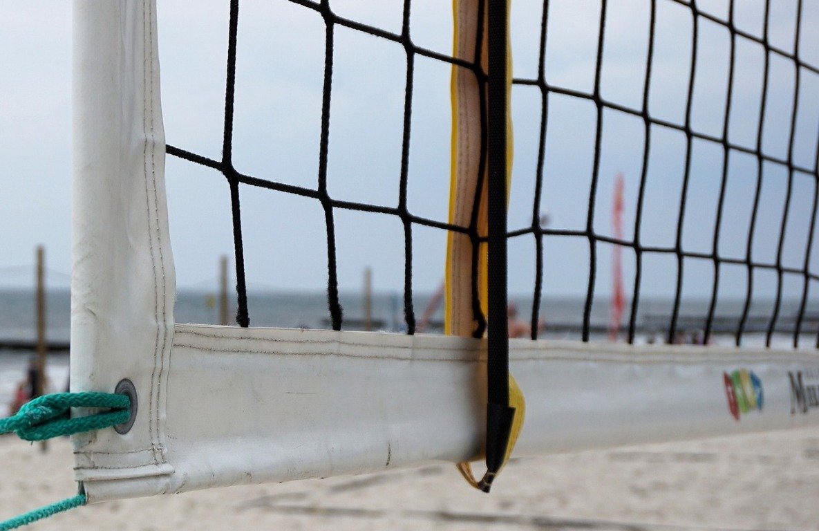 Beachvolleyball Netz Netzkante Volleyball Symbol pixabay