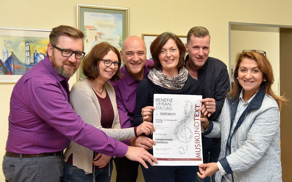 Benefizveranstaltung Musik und Text Vokalensemble ChorDiSono Bild Jürgen Wilke