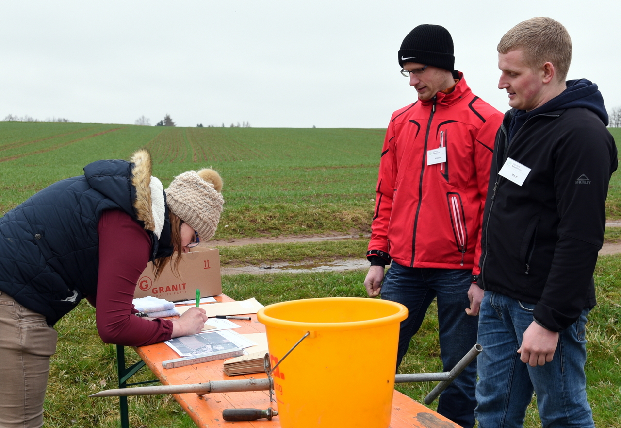 Berufswettbewerb Landwirte Bezirksentscheid 2017