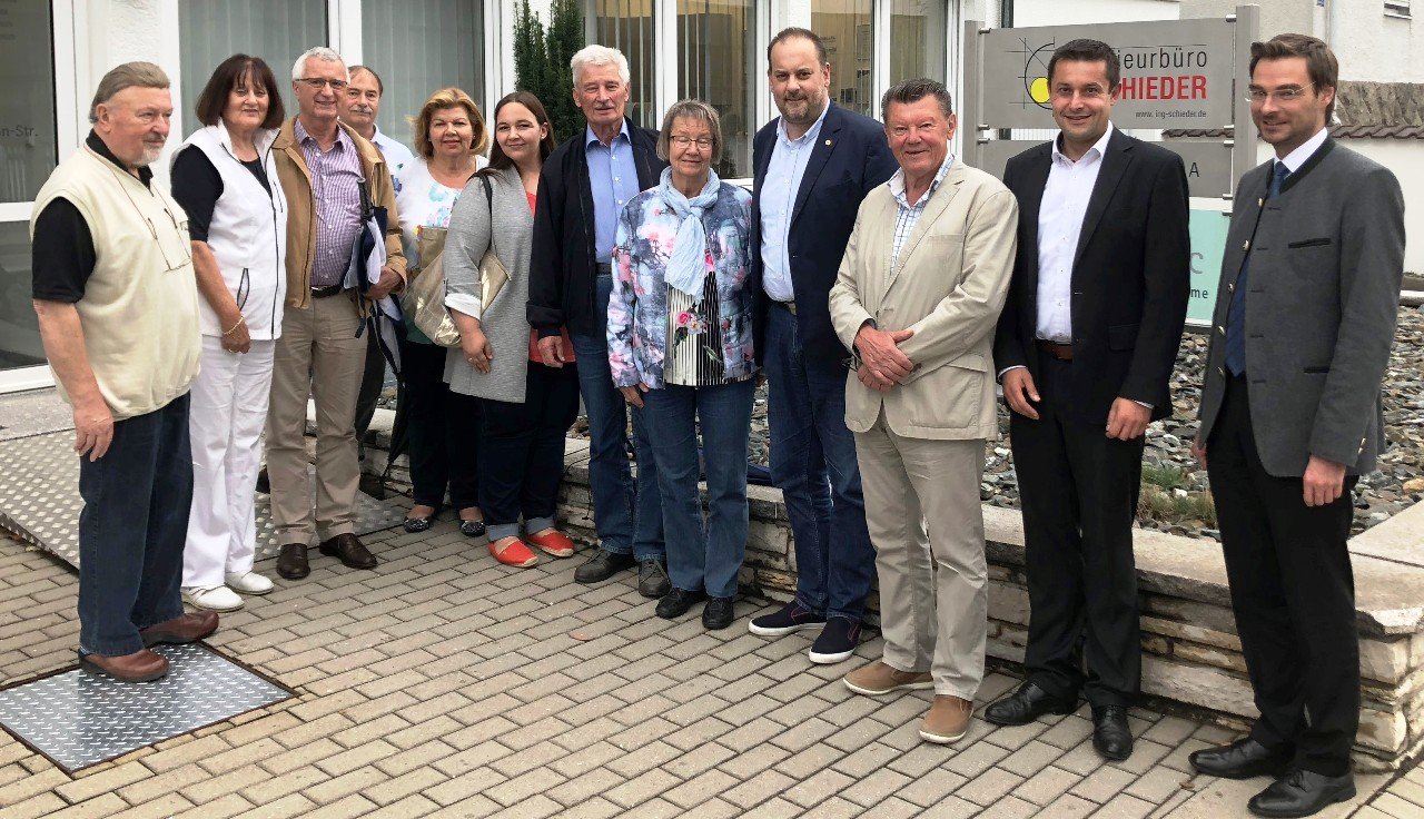 CSU Rebühl Besuch Schieder