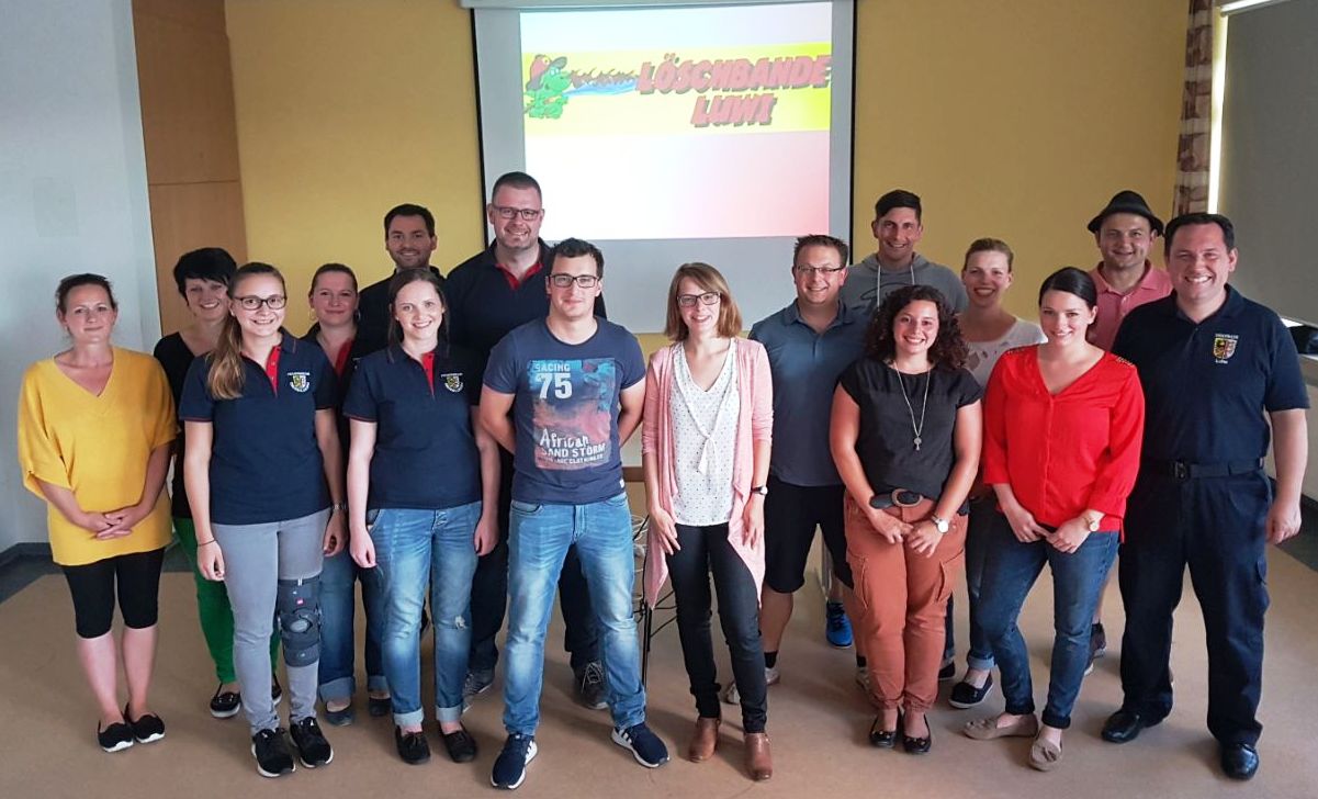 Betreuer Löschbande Luhe-Wildenau Jugendfeuerwehr Kinderfeuerwehr
