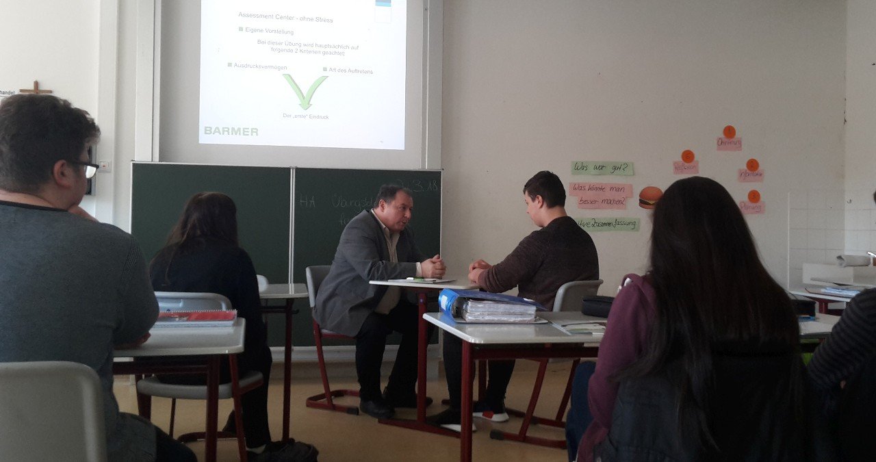 Bewerbungstraining Wirtschaftschule (1)
