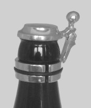 Bierflaschen Zinndeckel Zinn Kraus