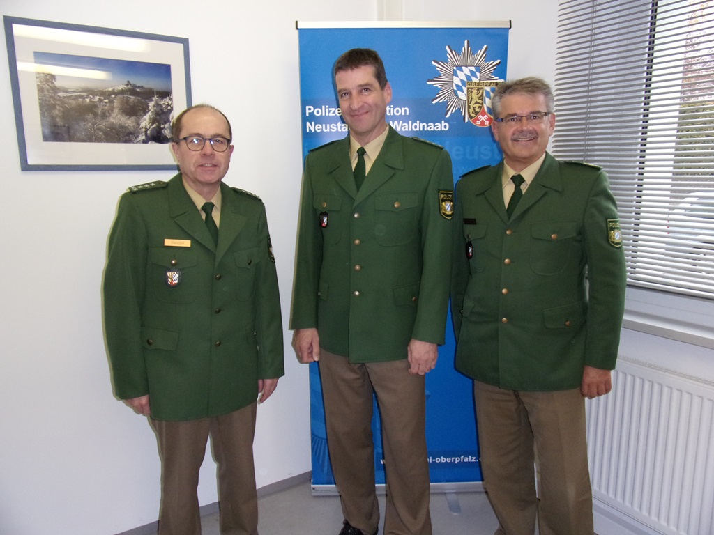 EPHK Werner Hanauer, PHK Stefan Moller, PVP Michael Liegl Polizeipräsidium Neustadt