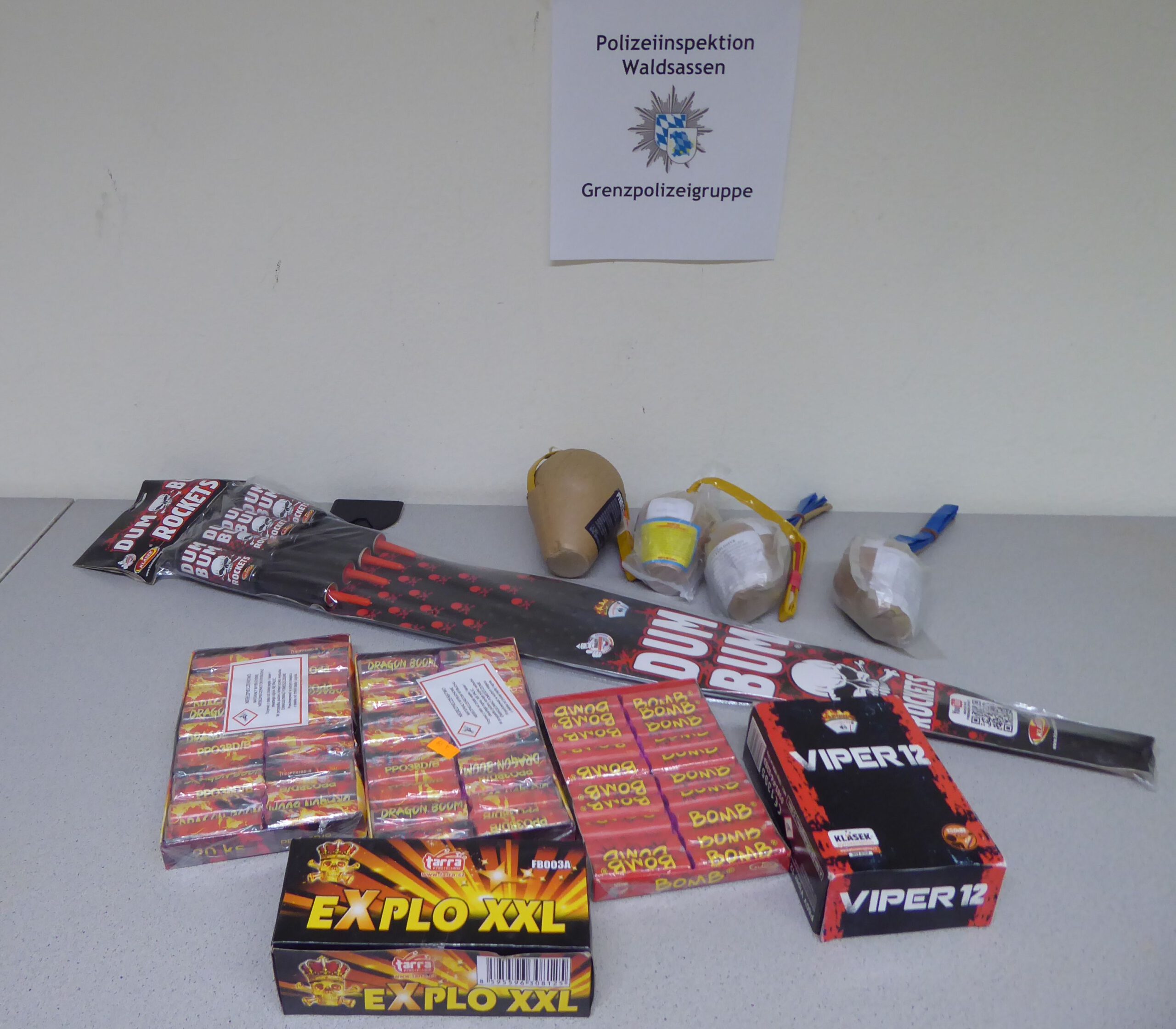 Illegale Silvesterböller beschlagnahmt