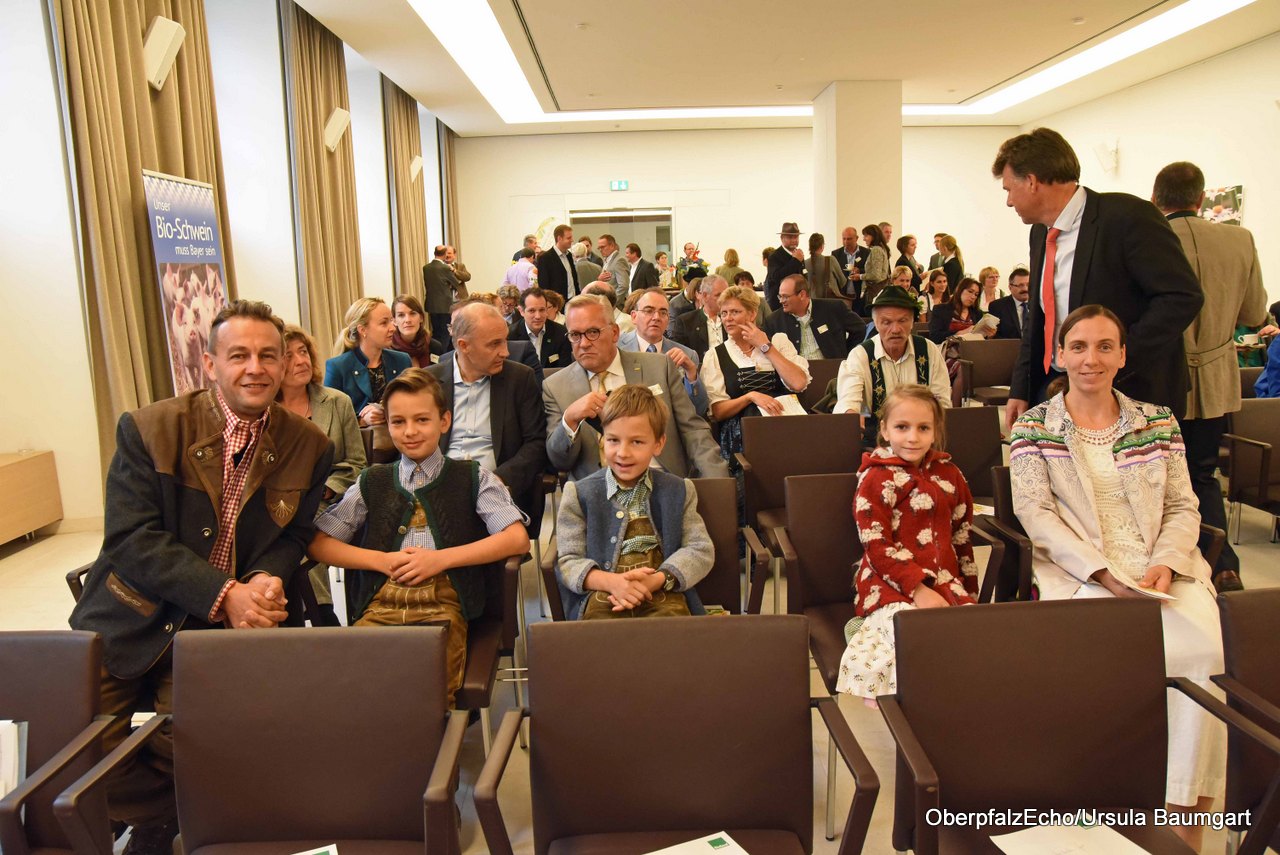Bild im Saal des Landwirtschaftsministeriums