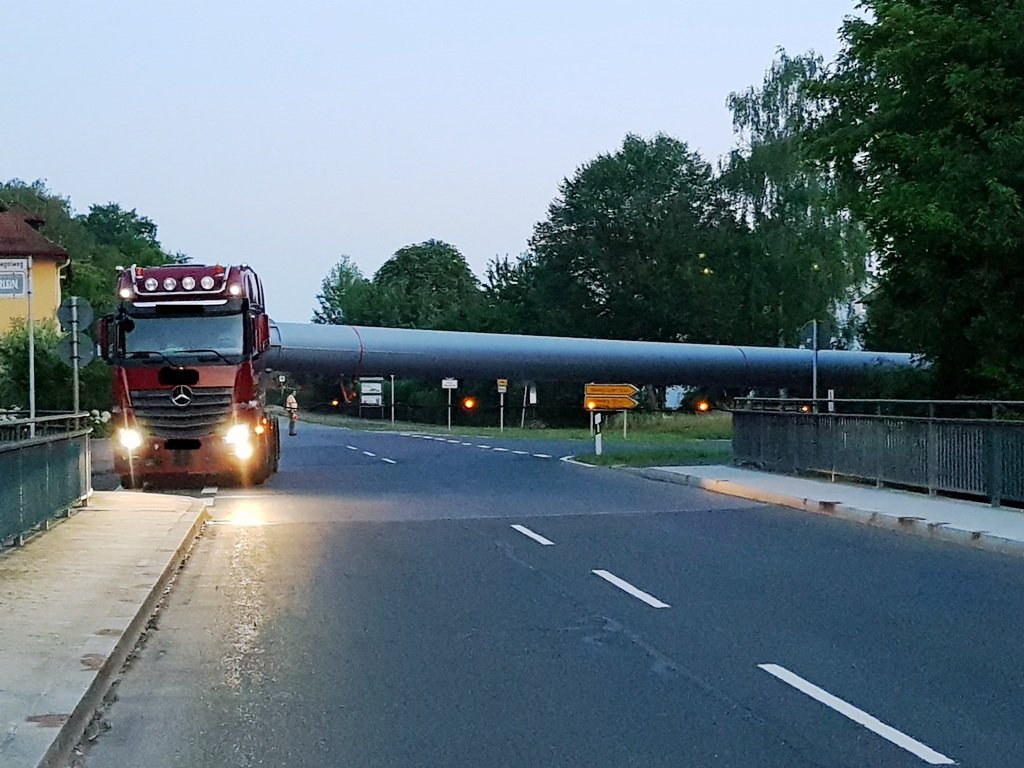 Schwertransport Polizeibegleitung Etzenricht