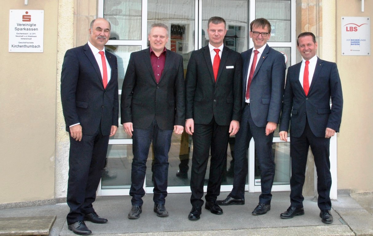Sparkasse Kirchenthumbach, Frank Brandmüller; Josef Pflaum