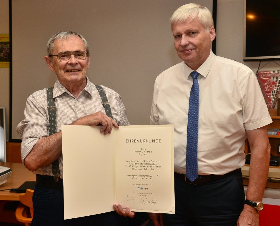Hubert G. Schmid feiert "historisch einzigartiges Jubiläum"