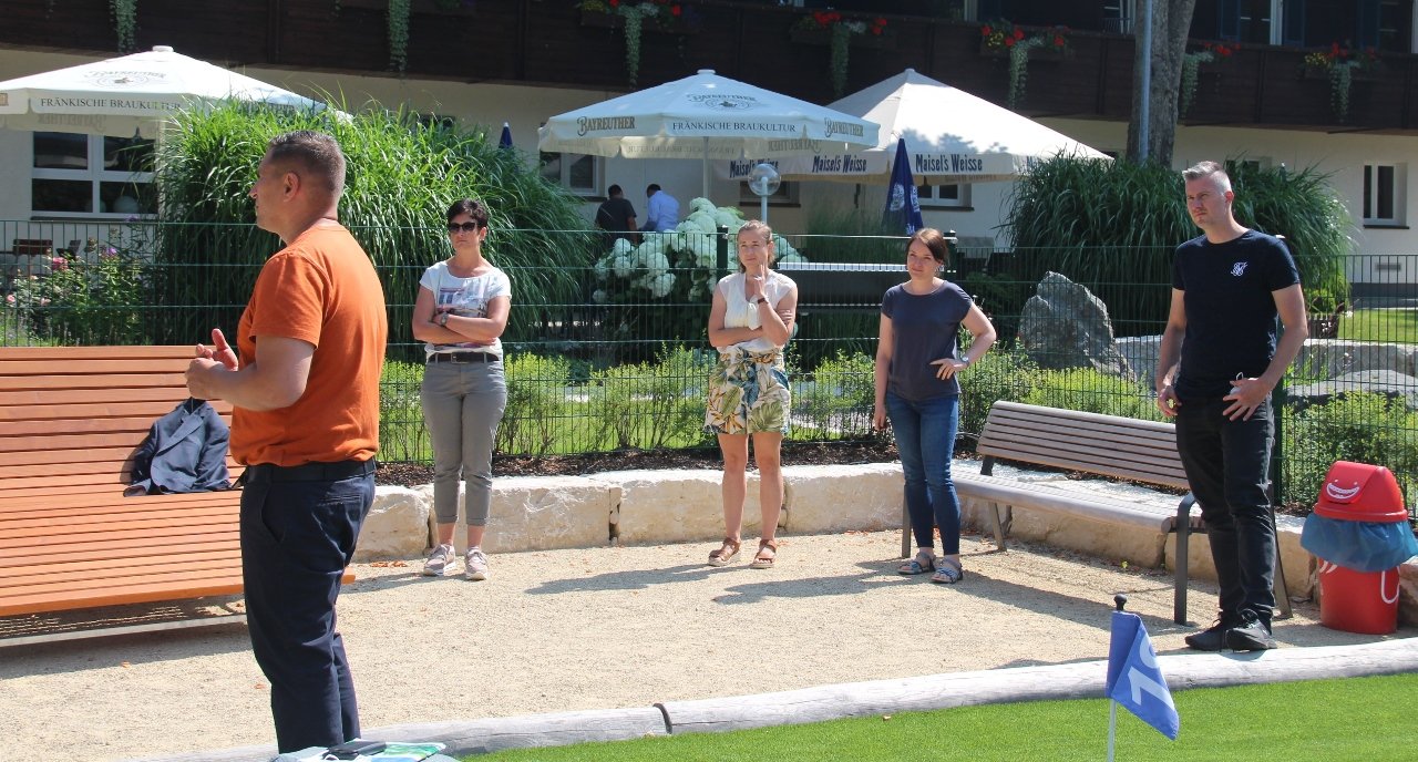 Leader-Akteure tauschen sich aus - und testen Ergebnis