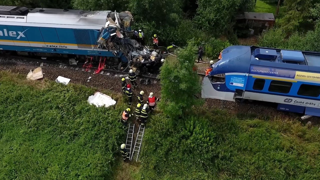 Zugunglück in Tschechien - auch Oberpfälzer Kräfte im Einsatz