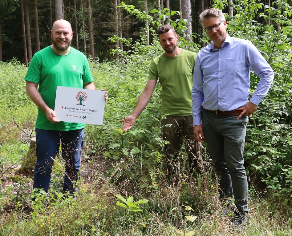 Nachwuchs schlägt Wurzeln - im wahrsten Sinne!