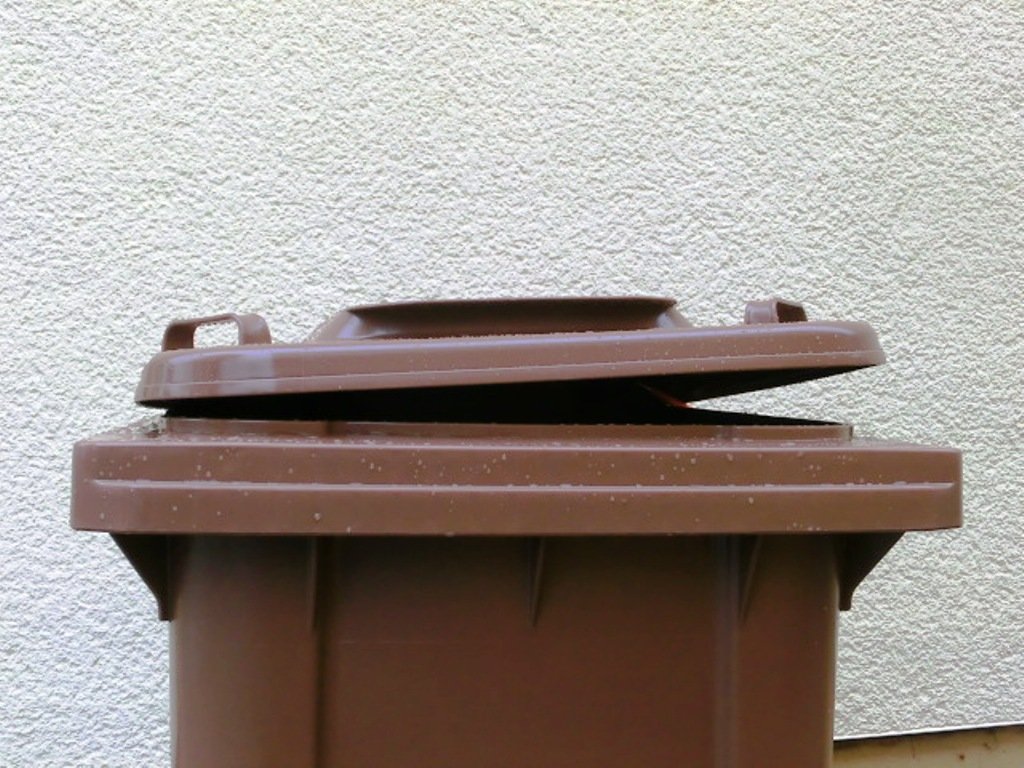 Warum die Deckel der Biotonnen anfangs nicht schließen