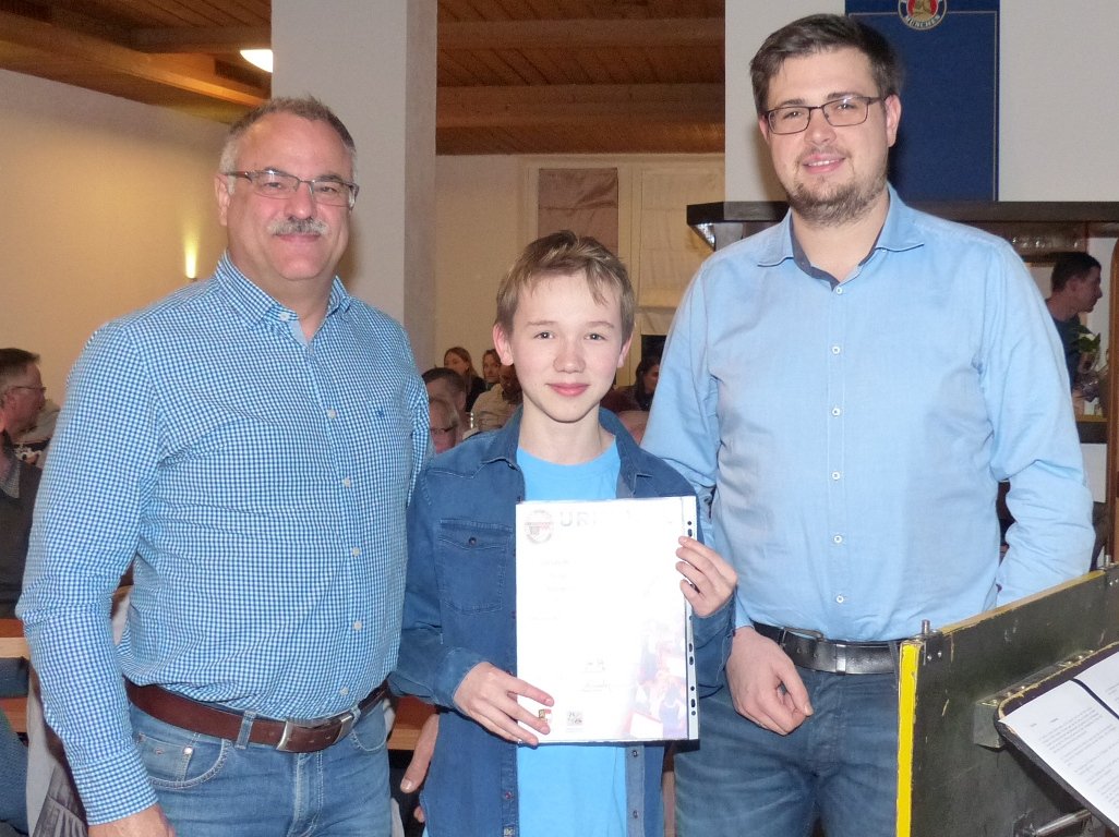 Blaskapelle Pirk Ausbilder Hans Zimmerer Jakob Gallersdörfer Simon Knorr 2