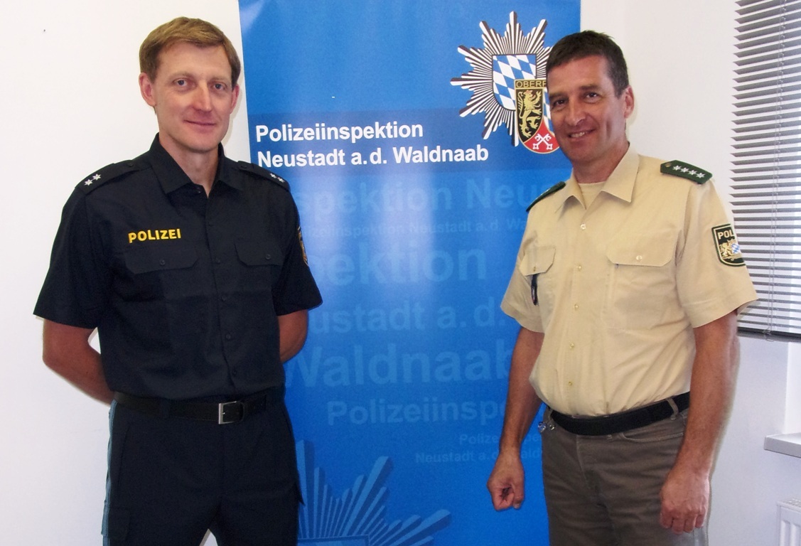 Blaue Uniform Polizei Neustadt