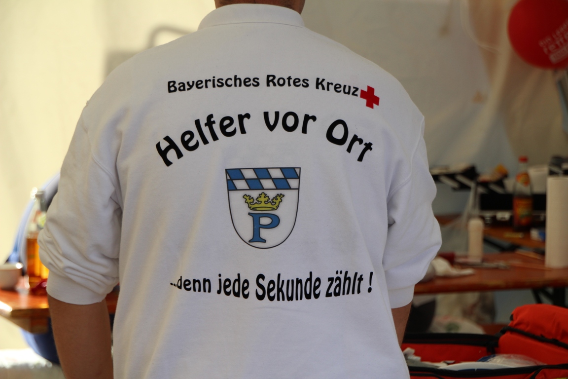 Blaulichttag Pressath, Feuerwehr4, Helfer vor Ort