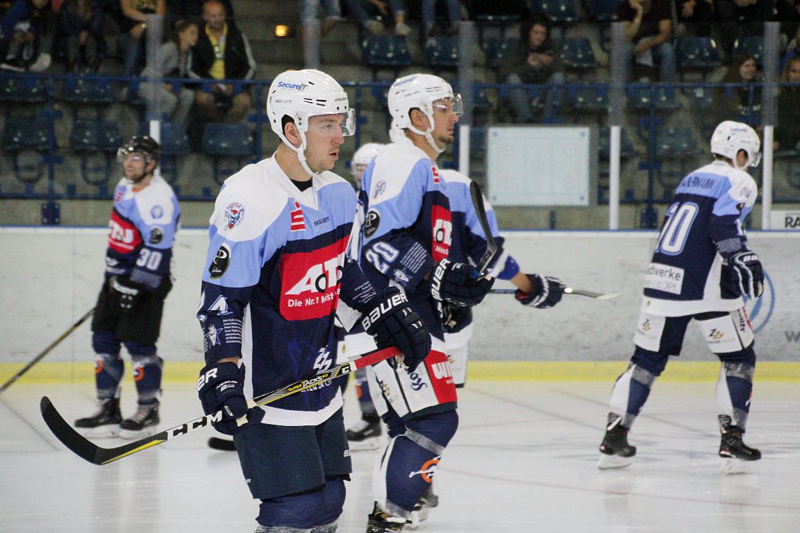 Blue Devils Weiden Vorbereitungsspiel Sachsen 01