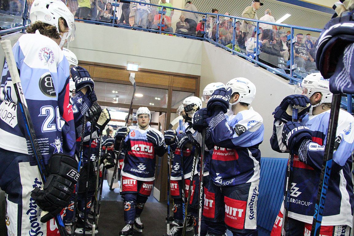 Blue Devils Weiden Vorbereitungsspiel Sachsen 13