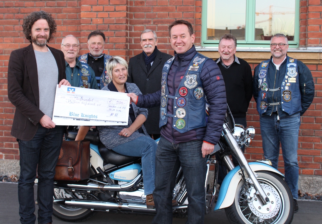 Blue Knights Spende an Malteser