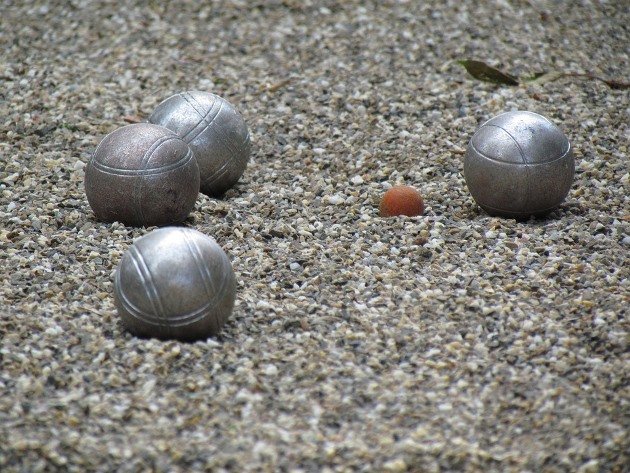 Boccia-Gericht Sand Kugel Spiel Ball Stahl Metall