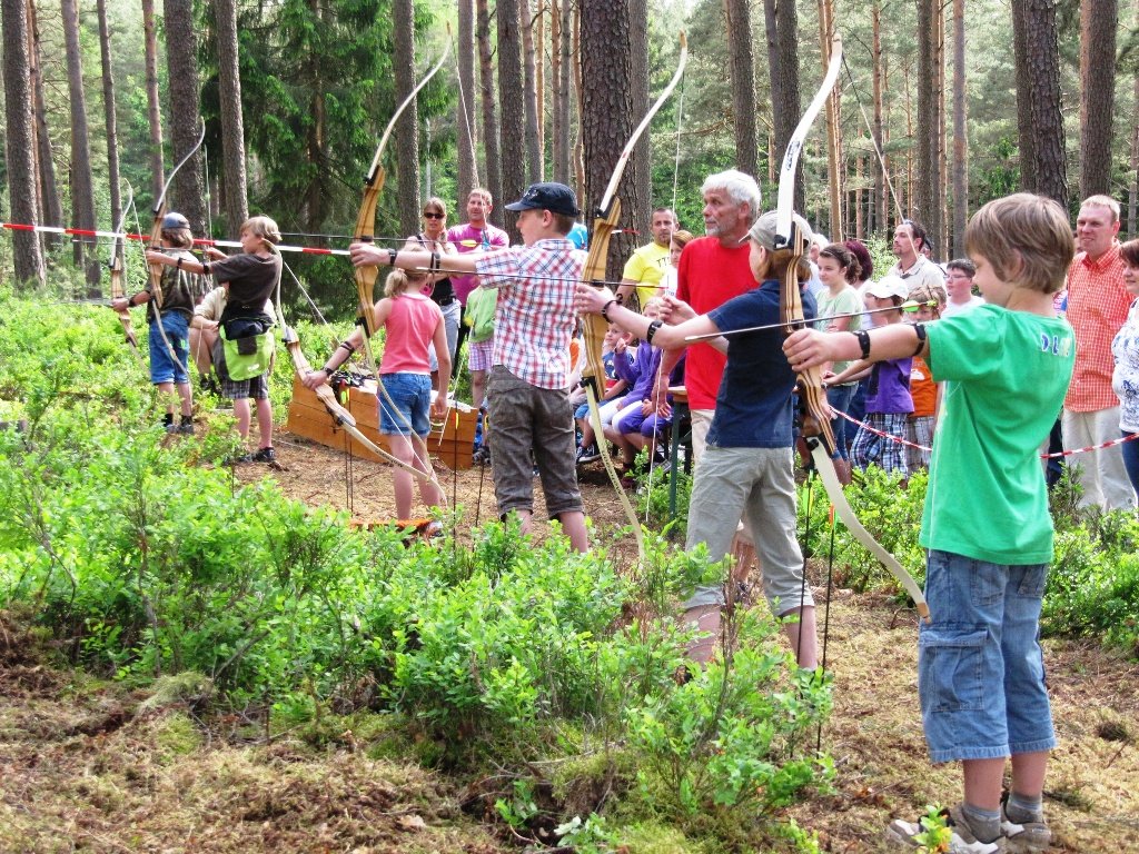 Bogenschießen, Waldkinderfest Grafenwöhr