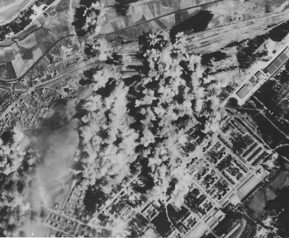 Bombenangriffe Grafenwöhr 1945 Angriff 8.April