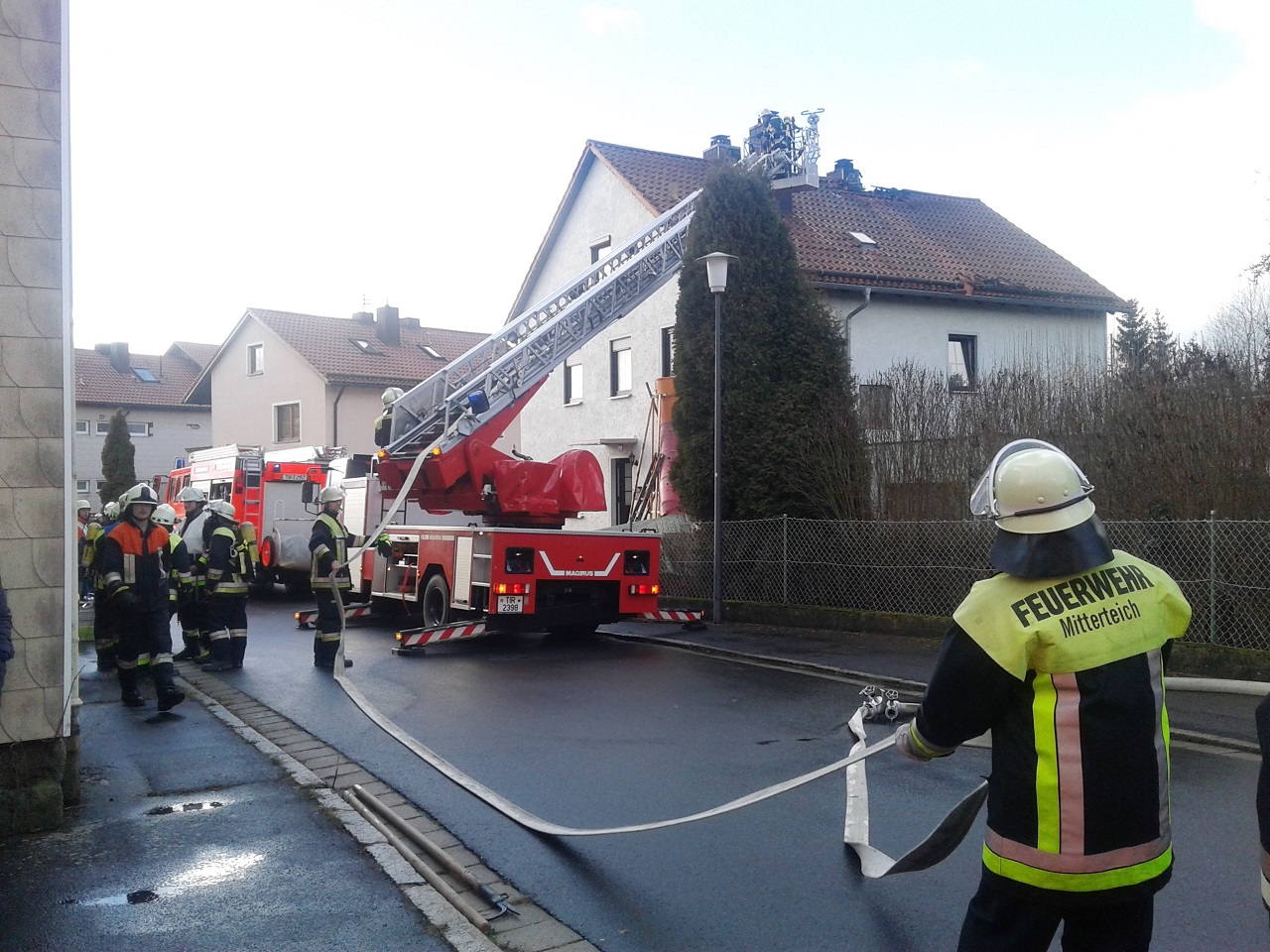 Brand, Dachstuhl, Wiesau (3)