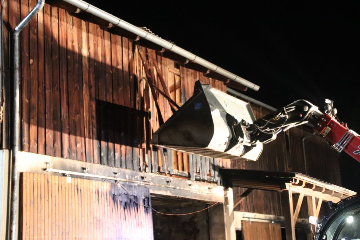 Brand Feuer Döllnitz Pressath Garage Scheune Bilder Jürgen Masching11