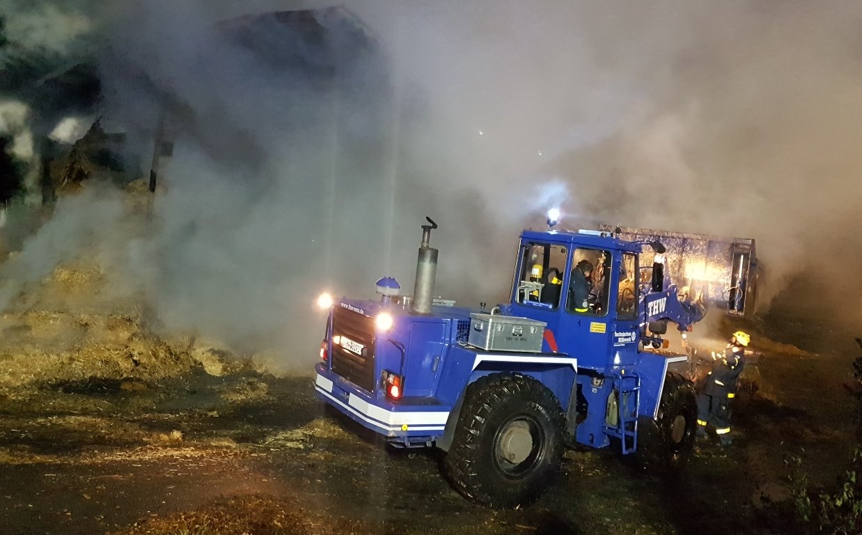 Brand Feuer Feuerwehreinsatz Unterwildenau 02