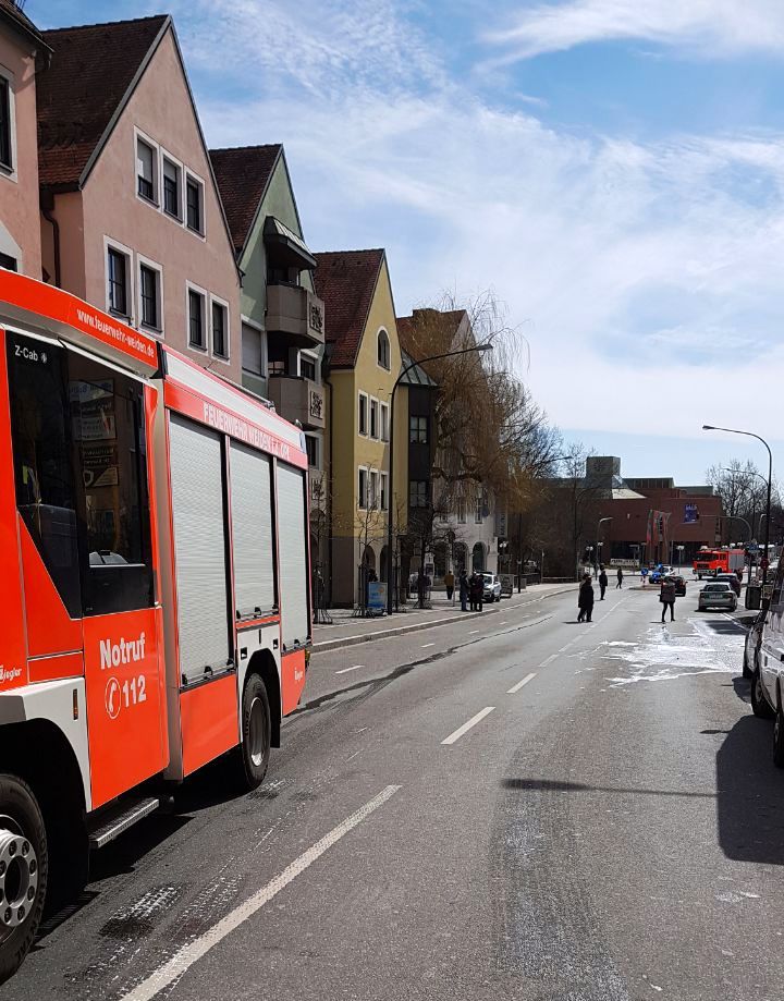 [Update] Feuer in Weidener Arztpraxis