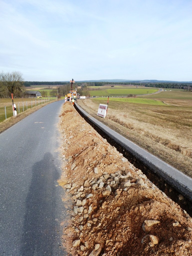 Breitbandausbau Parkstein Strabag