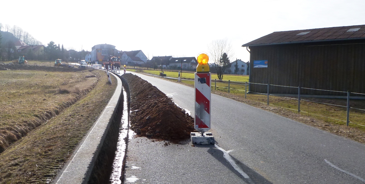 Breitbandausbau Parkstein Strabag