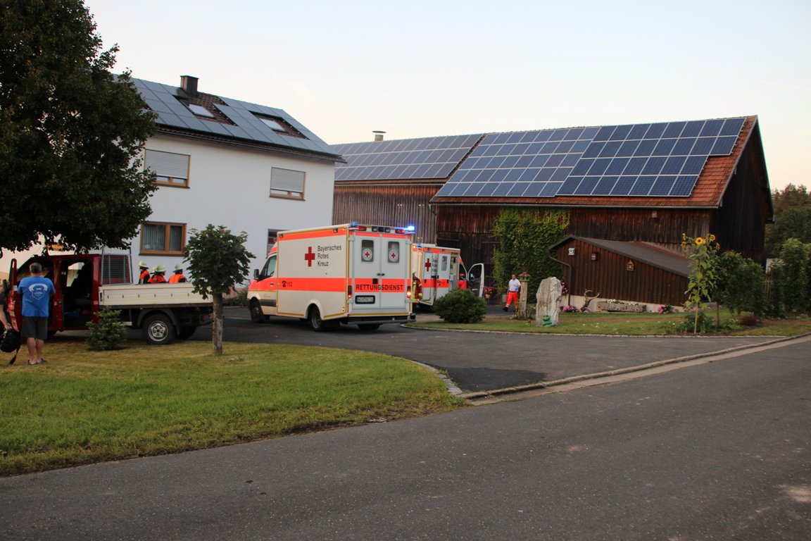 Brennender Kleintransporter, Trabitz7