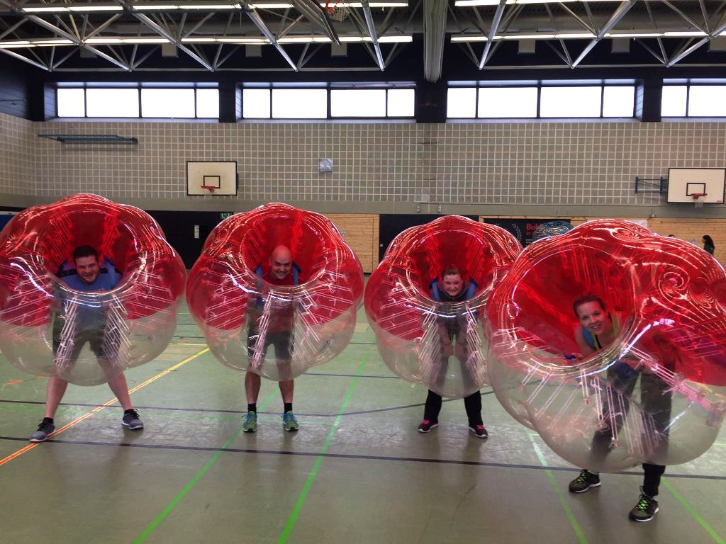 Bubble Ball-Turnier für den guten Zweck