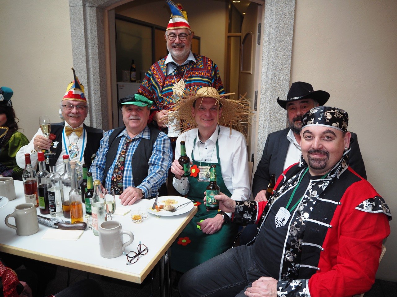 Stadtkasse Neustadt/WN Fasching Ende Ausklang
