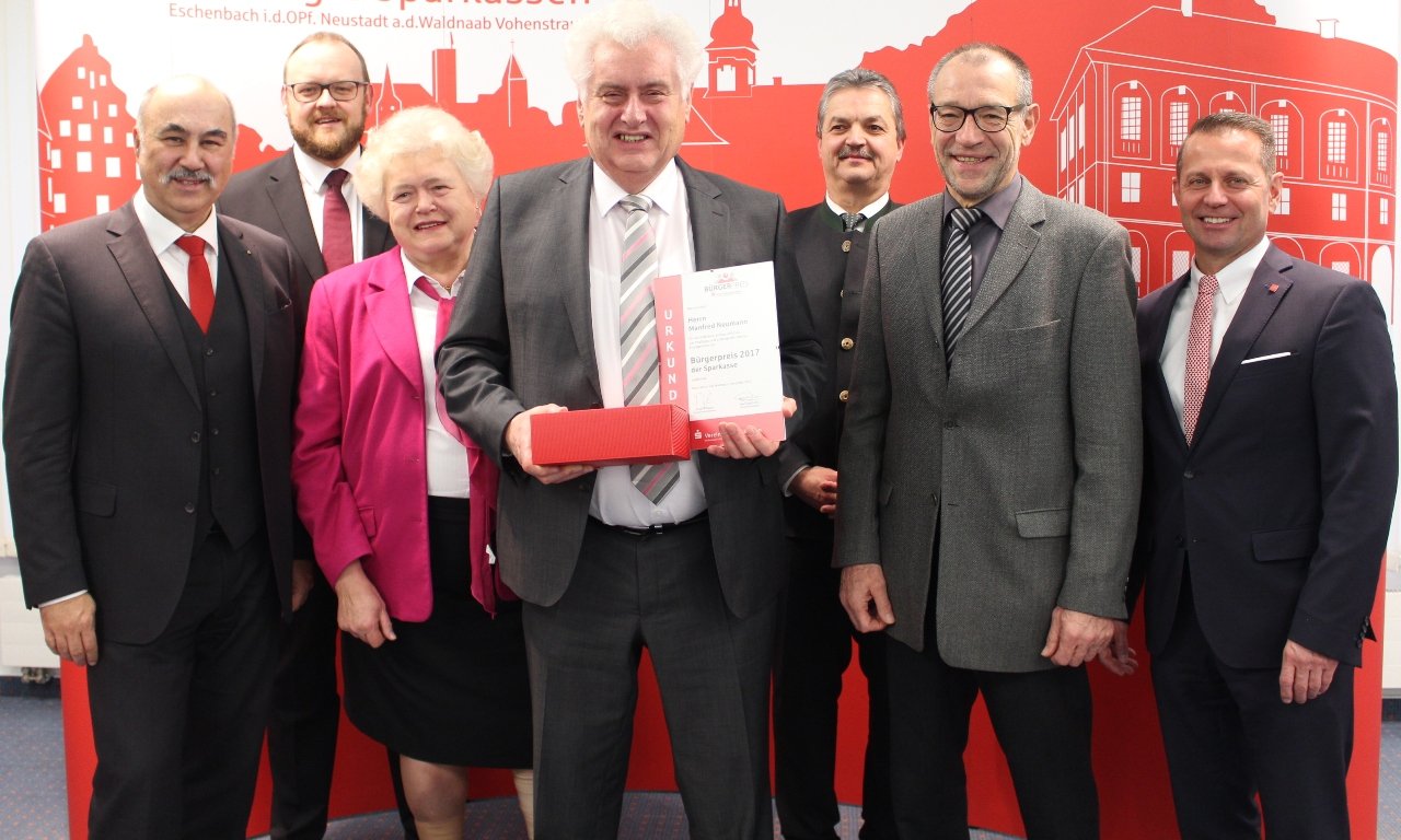 Bürgerpreis 2017 Vereinigte Sparkassen Eschenbach NeustadtWN Vohenstrauß Ehrenamt6
