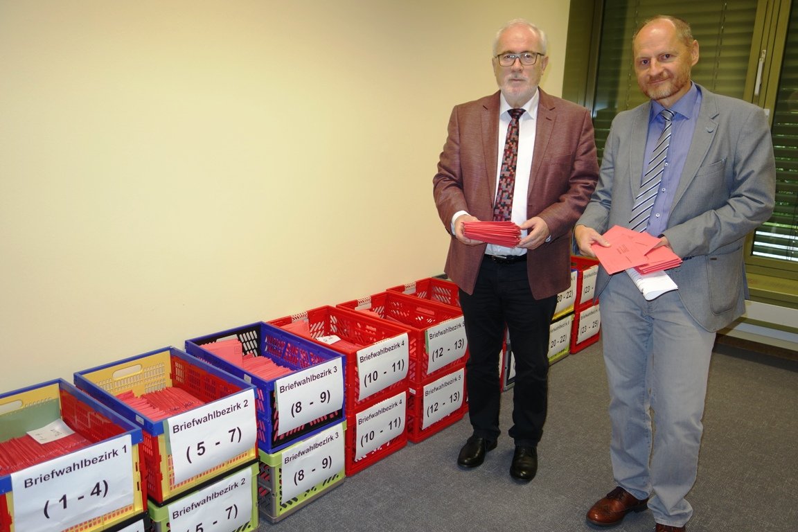 Bundestagswahl Briefwahl Hermann Hubmann Briefwahlbezirk Stadt Weiden