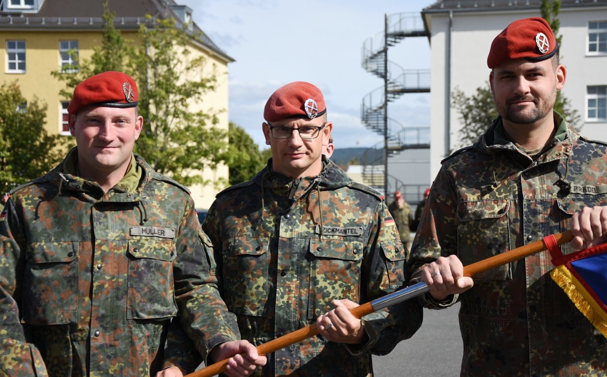 Bundeswehr Weiden Quartalsappell Übergabe vierte Batterie 2