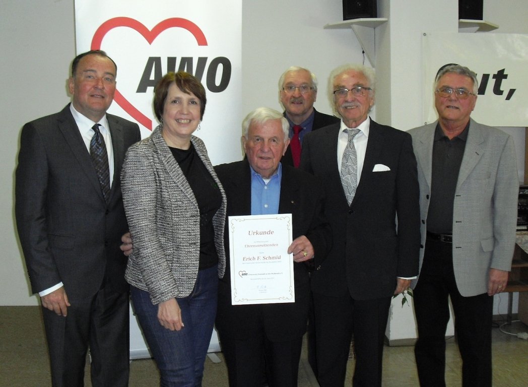 Ehrenvorsitz E.F.Schmid AWO Neustadt