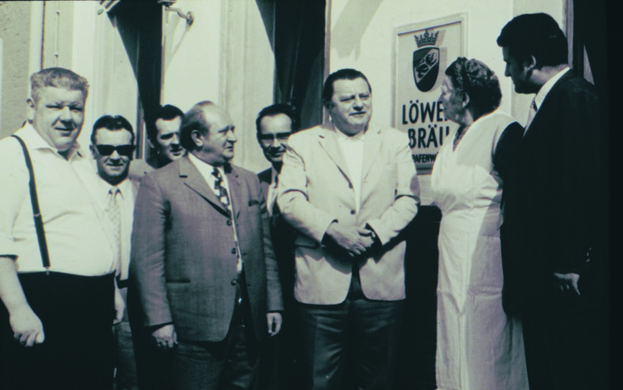 CSU Grafenwöhr Vorstand Strauß Besuch 1971