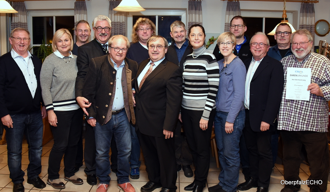 CSU Neustadt Jubilarehrung