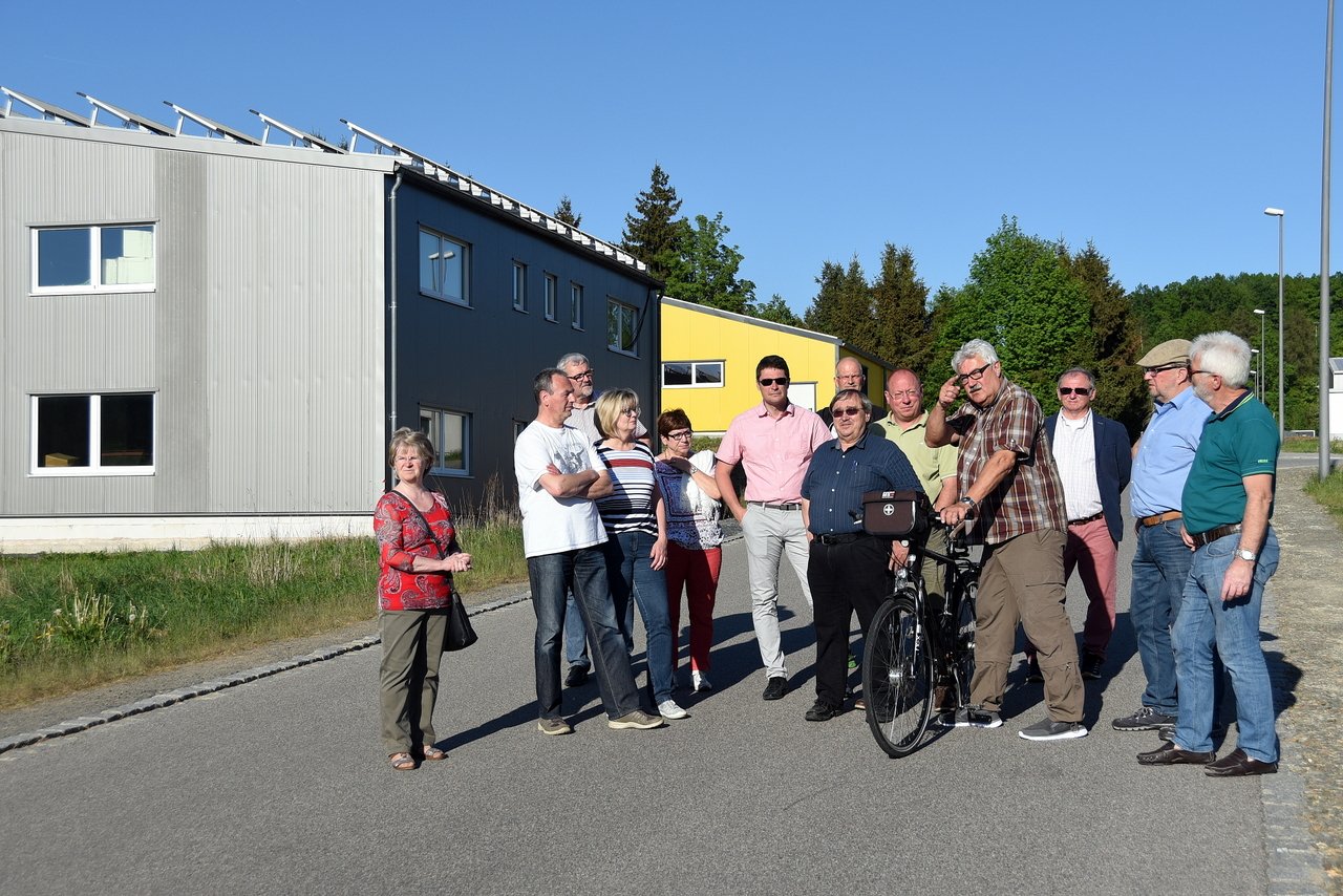 CSU OV Neustadt Besichtigung Gewerbegebiet 2