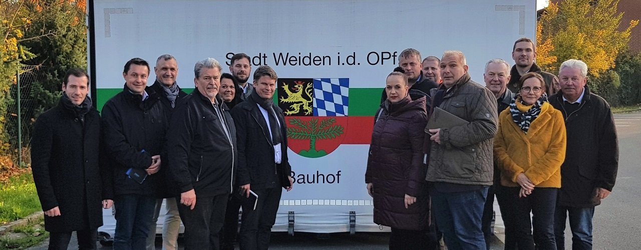 CSU Weiden_Ortsbesuch_Stadtbauhof und Stadtgärtnerei