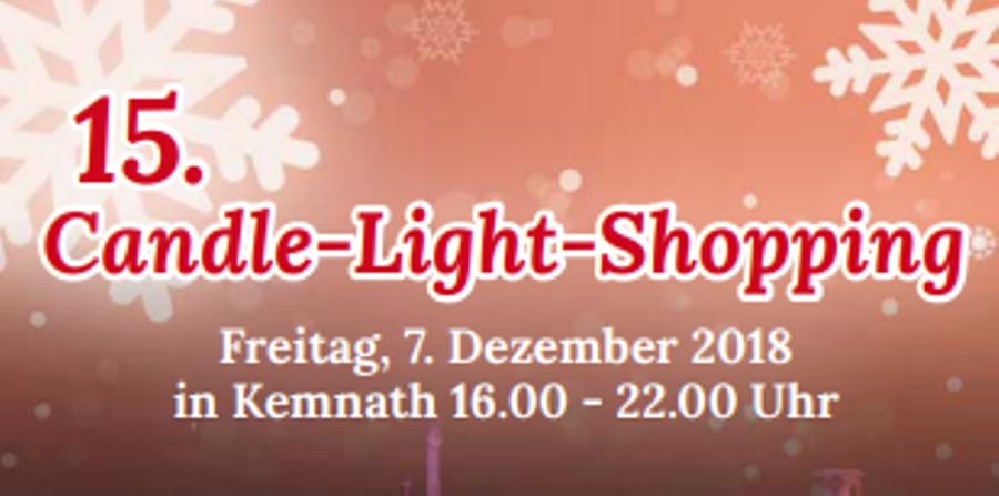 Candle Light Shopping Kemnath