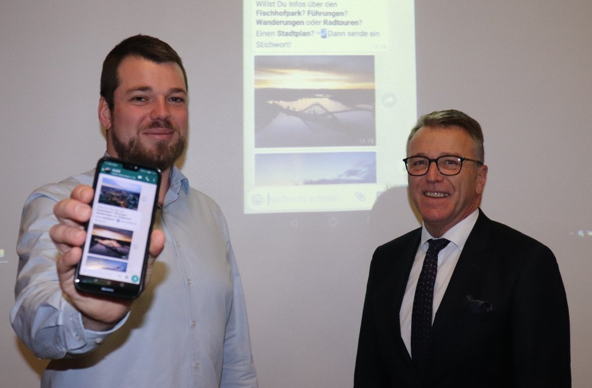 Chatbot Alois WhatsApp Service Stadt Tirschenreuth