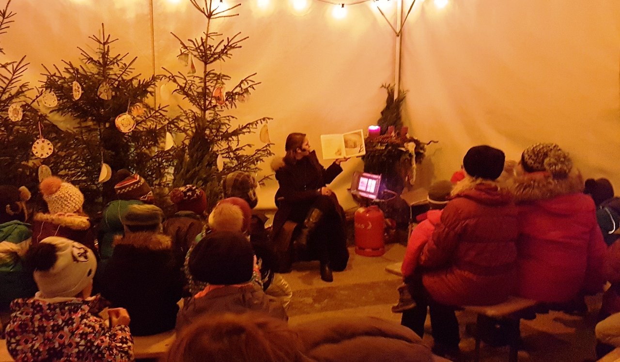 Christkindlmarkt Weihnachtsmarkt Adventsmarkt Tirschenreuth Vorlesestunde