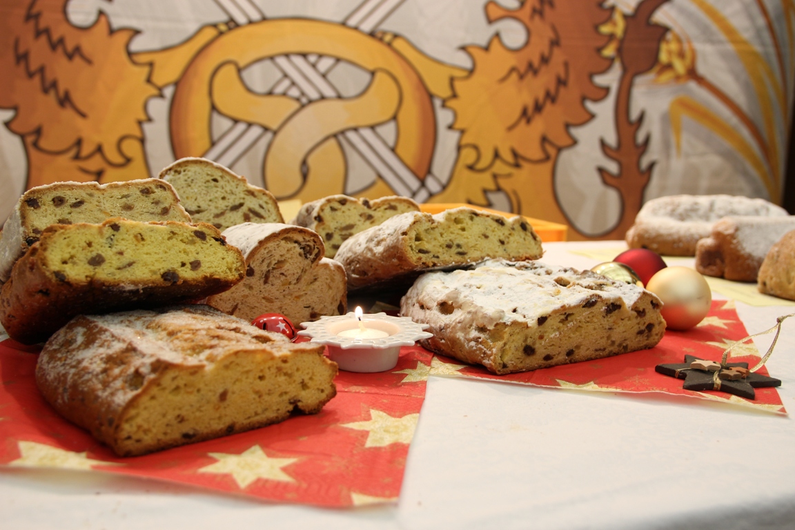 Christstollen, Gebäck, Weihnachten, Bäckerinnung, Stollenprüfung