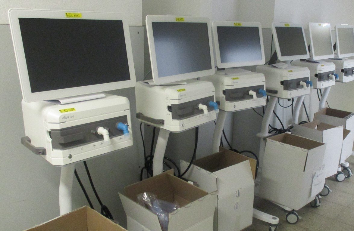 Neue Beatmungsgeräte fürs Krankenhaus